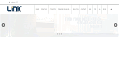 Desktop Screenshot of link-inmobiliario.com