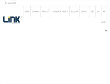 Tablet Screenshot of link-inmobiliario.com